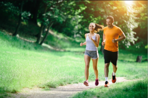 Chạy bộ giúp duy trì sức khoẻ.